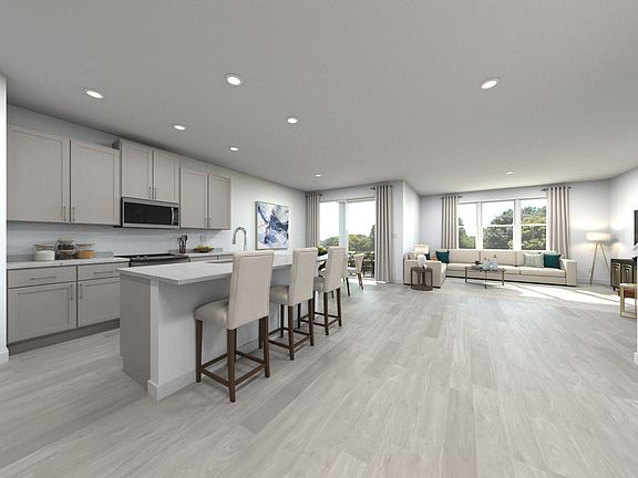 Rendering of the San Marino Great Room.