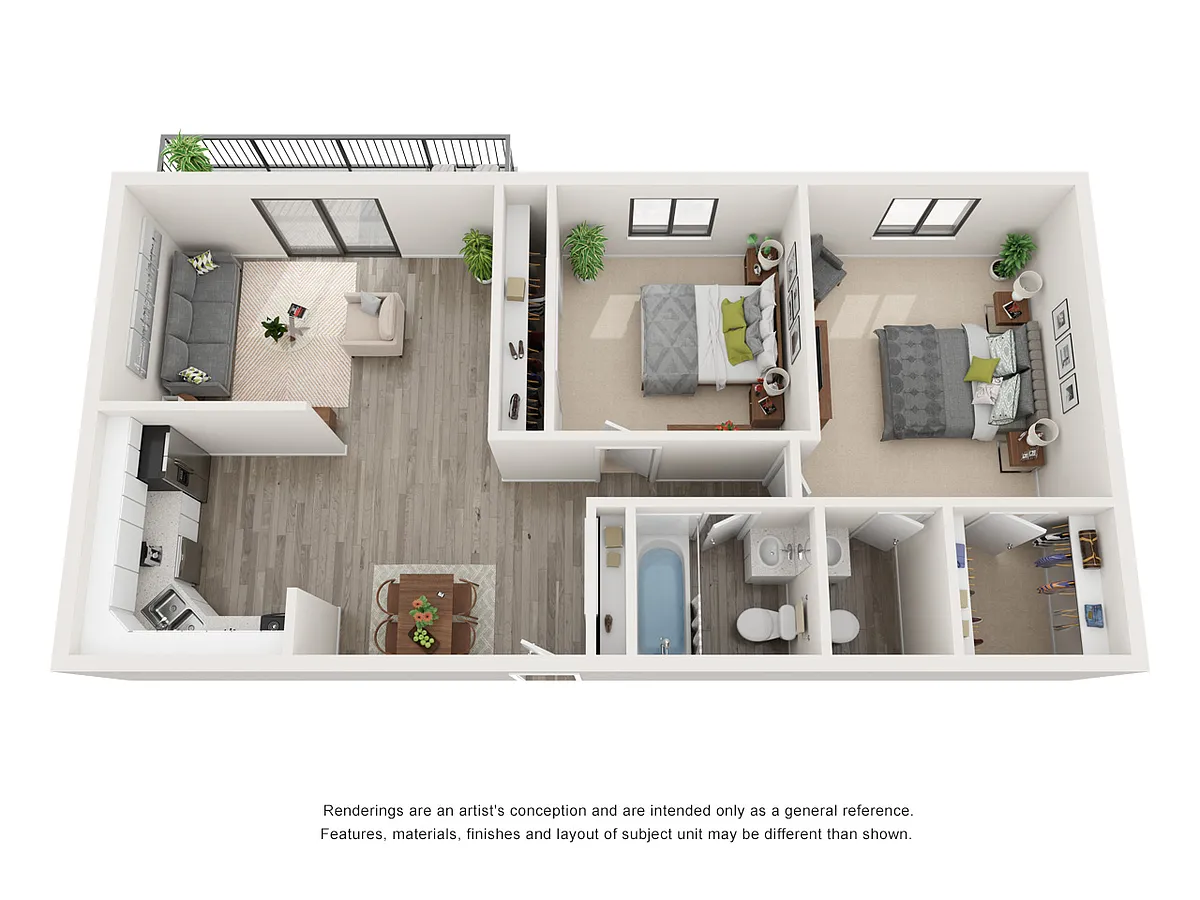 Floor plan B2