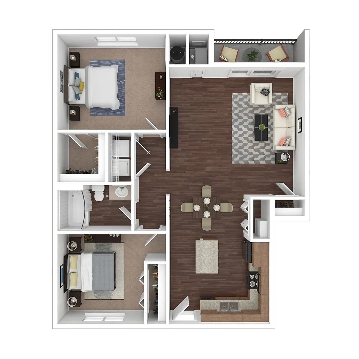 Floor plan B1