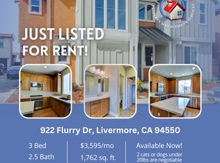 922 Flurry Dr, Livermore, CA 94550