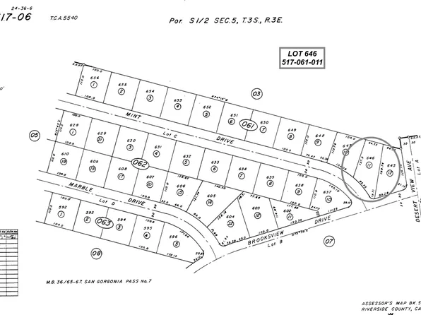 5732 Mint Dr Lot 646, Whitewater, CA 92282