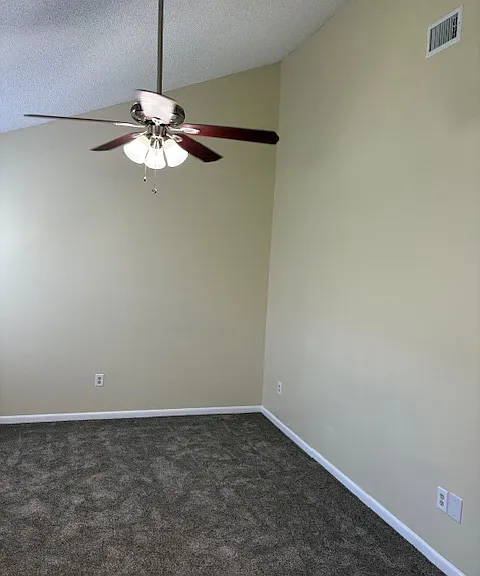 Fans where needed - all carpet is new.
