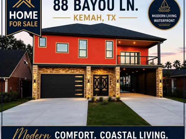 88 Bayou Ln, Kemah, TX 77565