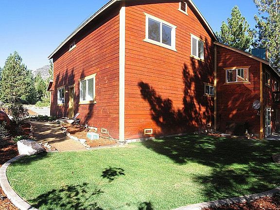 Rear yard is fully landscaped