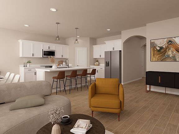 Great Room Kitchen - Artist Rendering