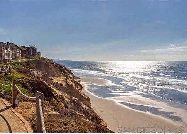 view from complex path to beach