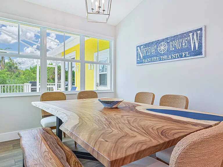 Custom dining table
