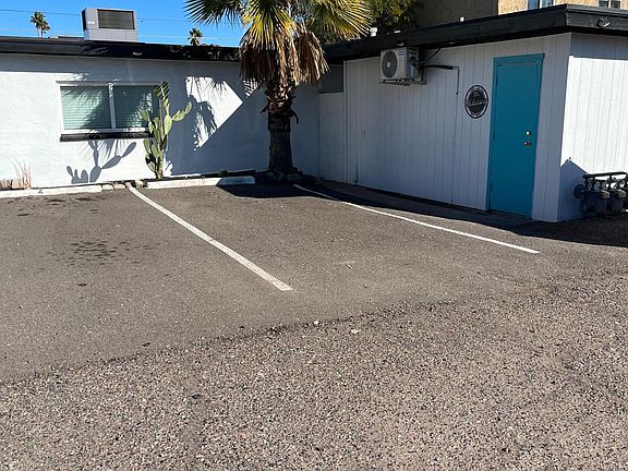 Parking spot located to entrance door