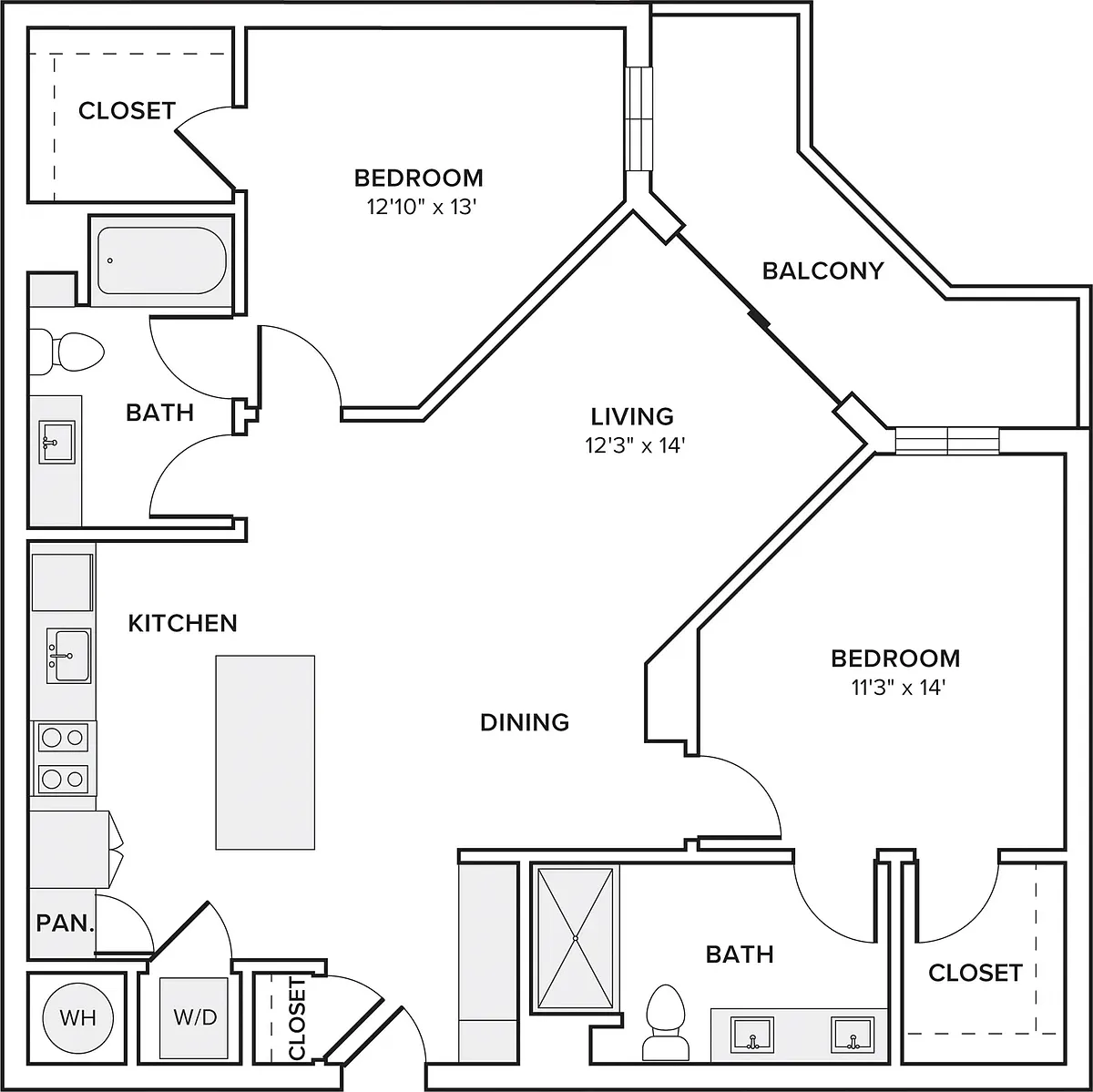 Floor plan B08
