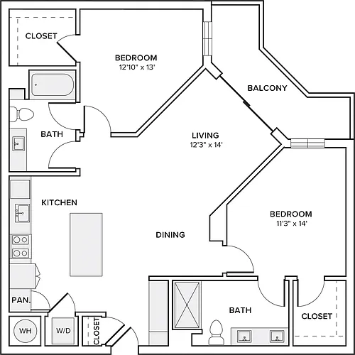 Floor plan B08