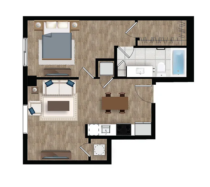 Floor plan Penthouse 7