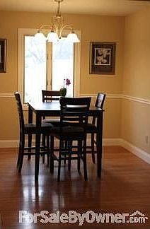 View of family room from the kitchen