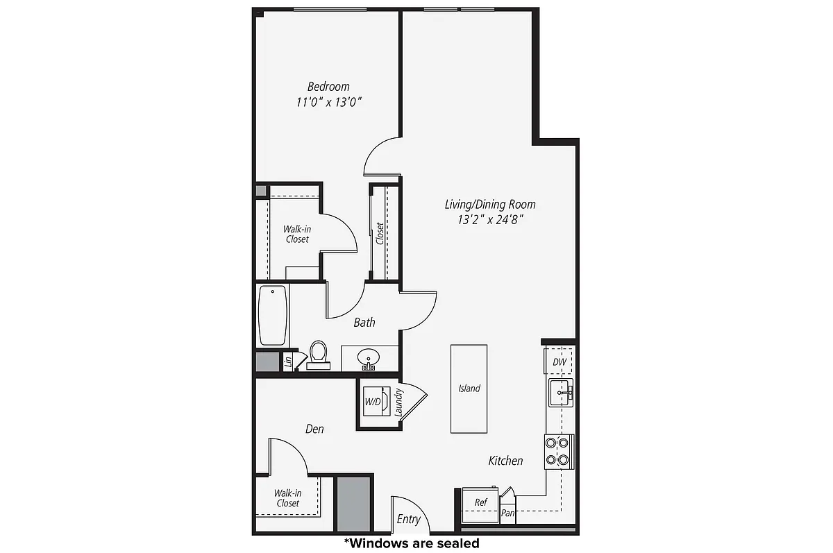 Floor plan A3-205-305-405