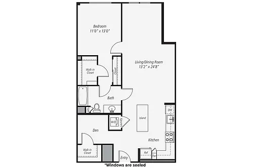 Floor plan A3-205-305-405