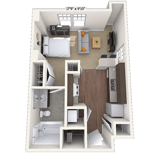 Floor plan 01B