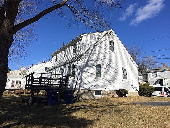 South side and deck