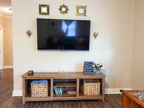 Cozy up on the couch with fluffy blankets and a large screen Roku TV. Or, put on Spotify and turn it up while you're cooking dinner!