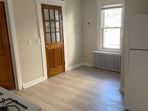 Kitchen with space for small table