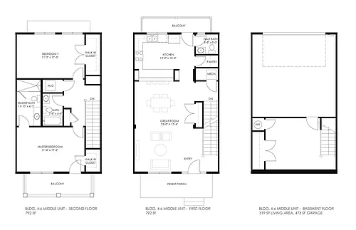 Floor plan Everhart