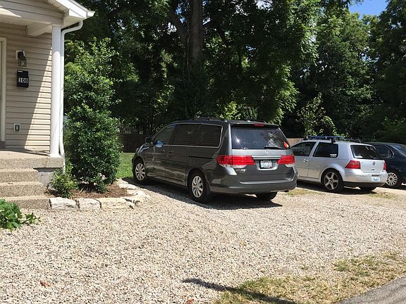 Private off street parking with assigned spaces.