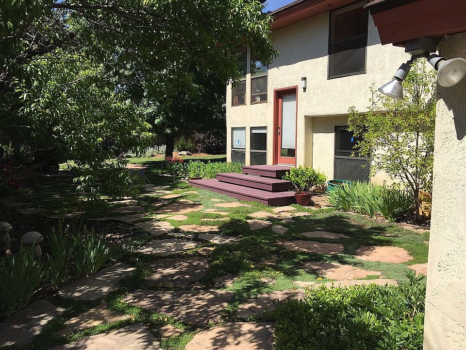 East side of the backyard