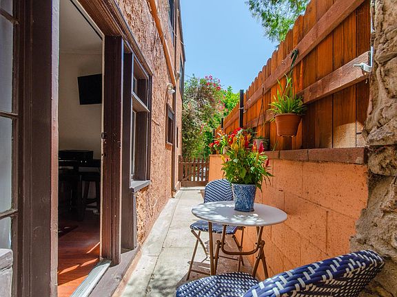 Private patio outside bungalow Many outdoor areas for relaxing