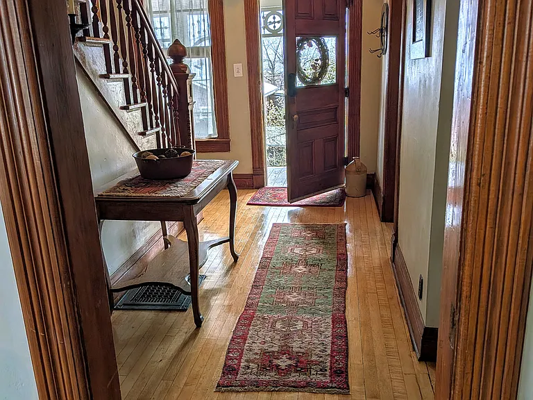 Front Hall has a large coat closet