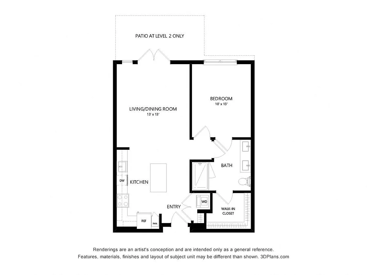 Floor plan HARBOR A1B