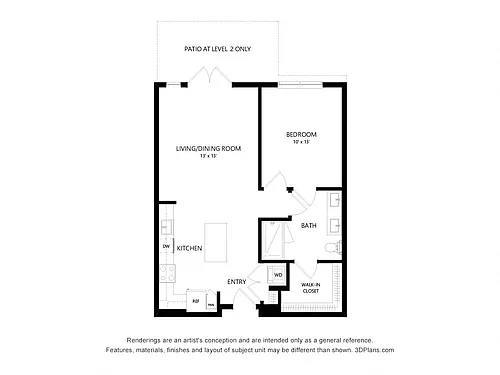 Floor plan HARBOR A1B