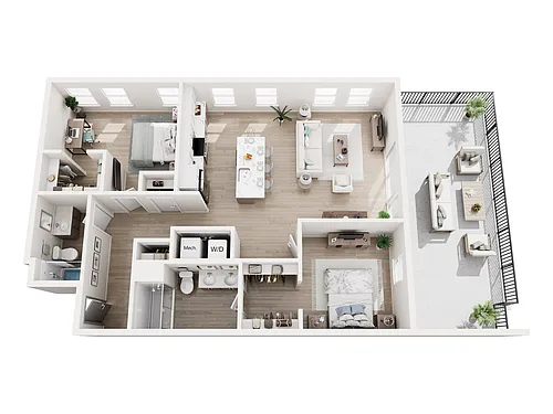 Floor plan 02J