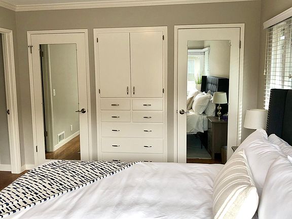 Primary bedroom closets