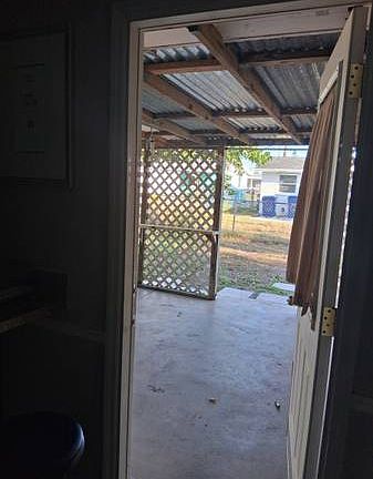 Shady Patio from Kitchen