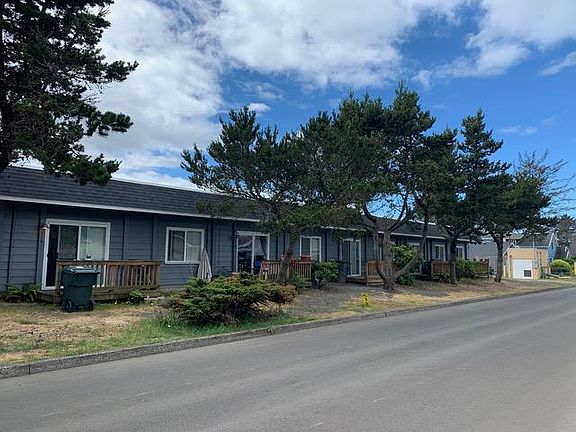 Side street viwe of the complex