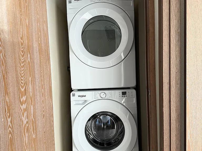 washer and dryer