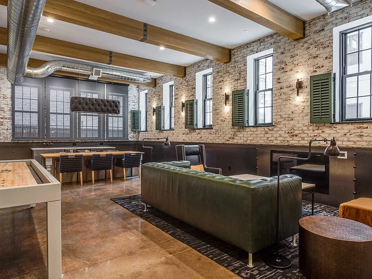 Resident Lounge with Shuffleboard