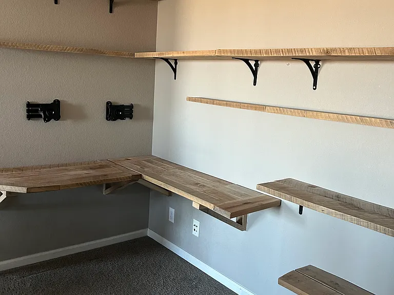 Office nook on second floor.