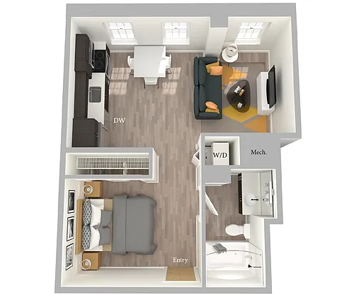 Floor plan S1L-550