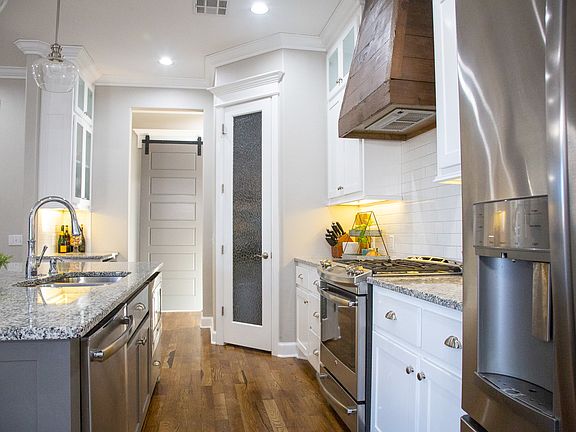 Bright, white kitchen