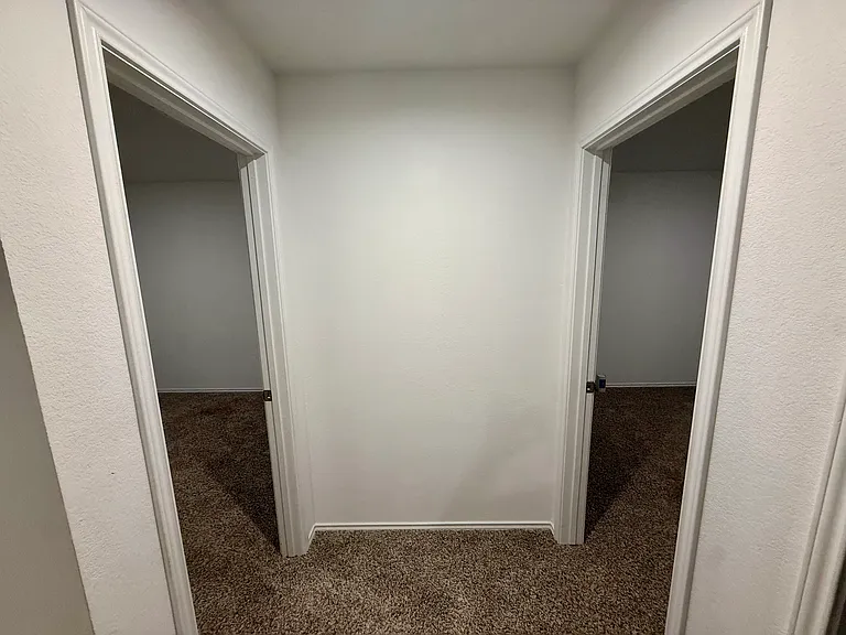 Second Floor Hallway Room #3 on the left & Room # 2 on the right.
