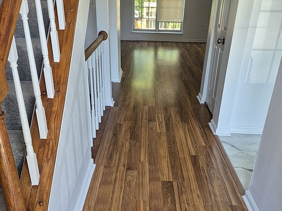 Hallway to living room/dining room