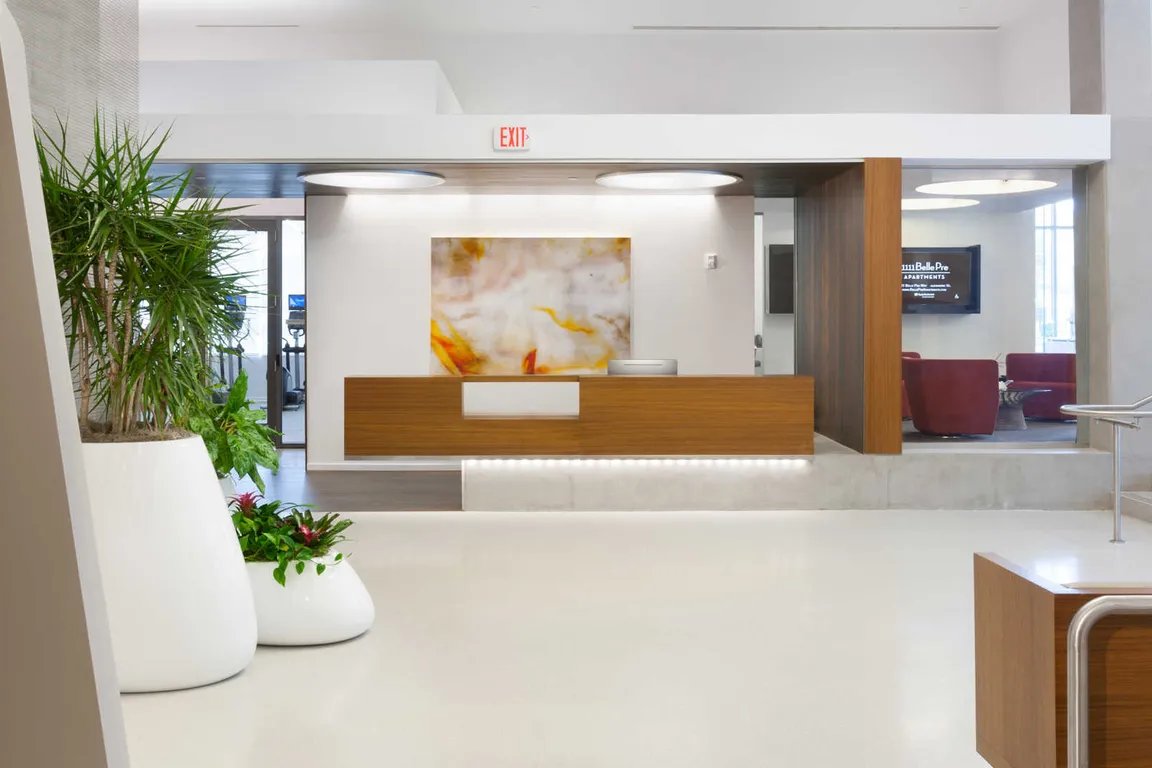 Lobby with WiFi Access