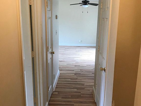 Hallway looking toward den/kitchen area.
