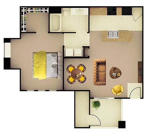 Floor plan A2
