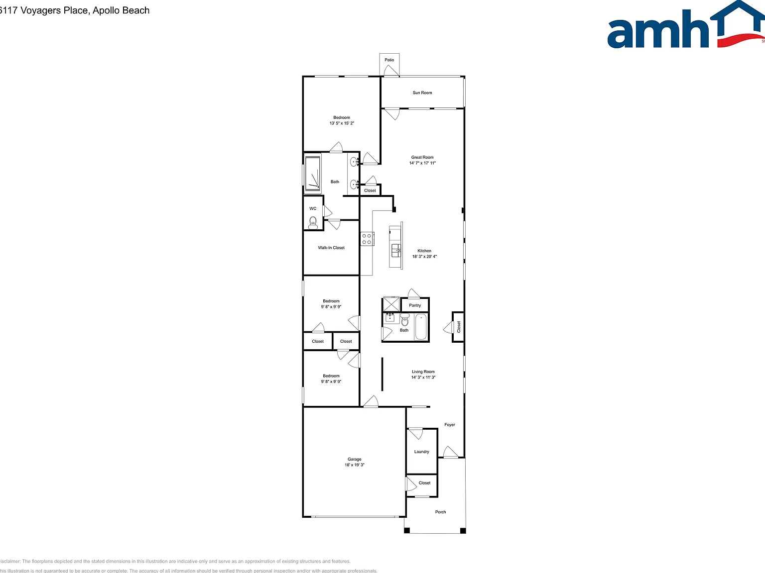 3 bed, 2.0 bath, 1812 sqft, $2,835 — Photo 2