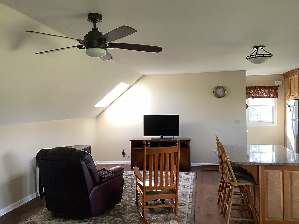 Open room / Living room and TV area.
