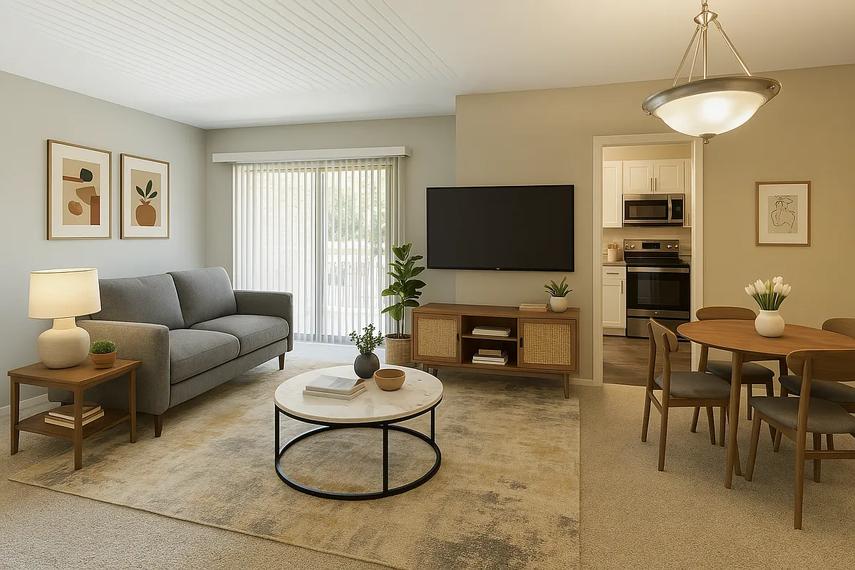 Spacious Living Room - 700 Heritage Ln