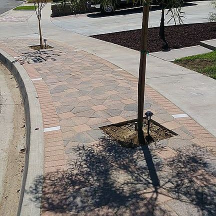 Front Pavers LED Lights