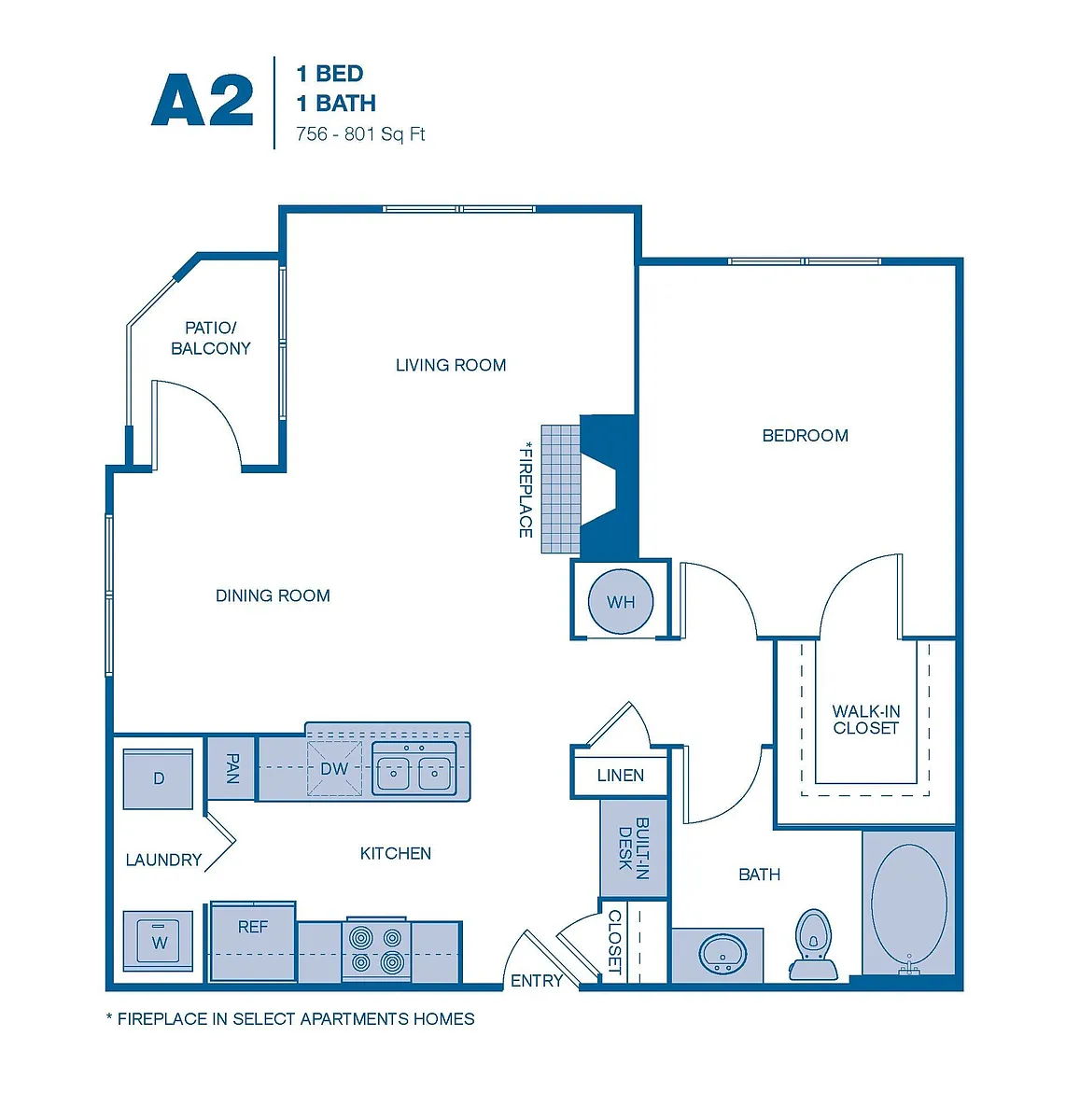 Floor plan A2 Upgrade
