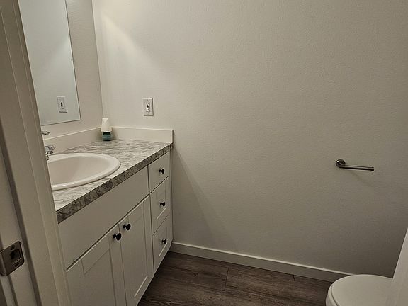 View of the downstairs 1/2 bathroom.