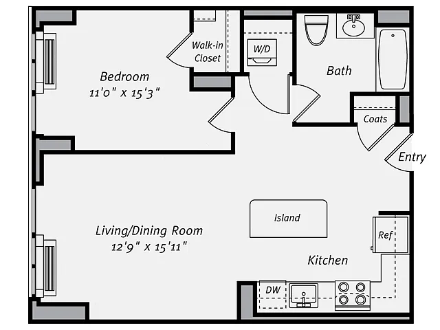 Floor plan The Arlington